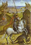 St. George and Dragon Rogier van der Weyden